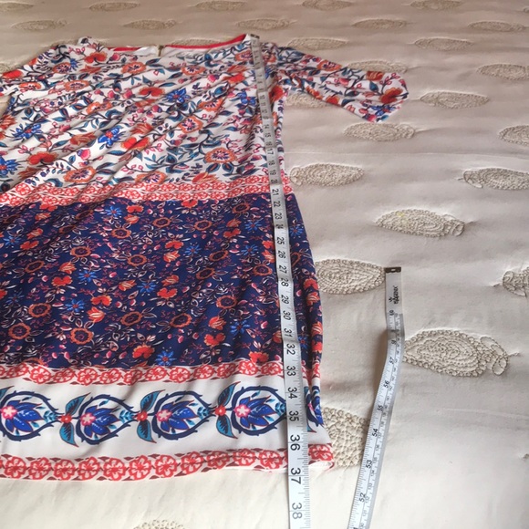 Eliza J Women’s Printed Shift Dress Size 8 - Picture 7 of 10